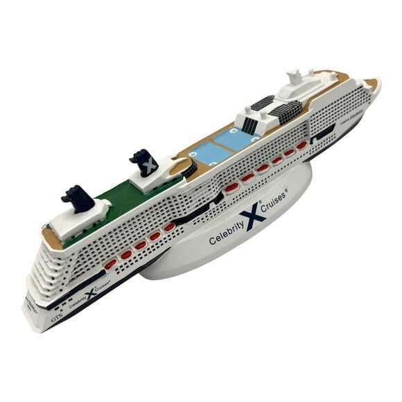Celebrity EQUINOX Cruise Line Ship Model 10" Resin Collectible Rare 2021 - Picture 2 of 3